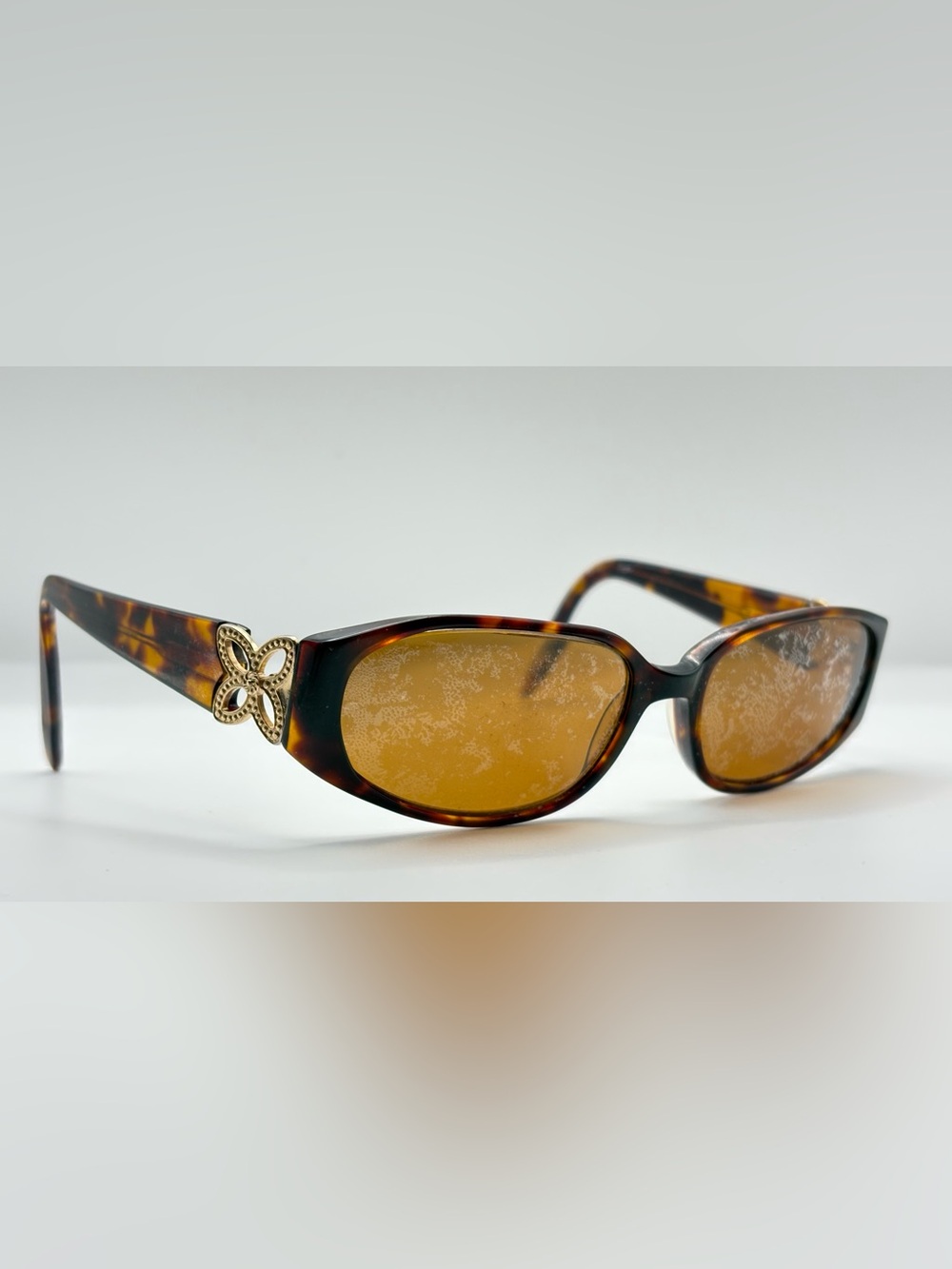 Tortoise Oval Sunglasses Frames Only